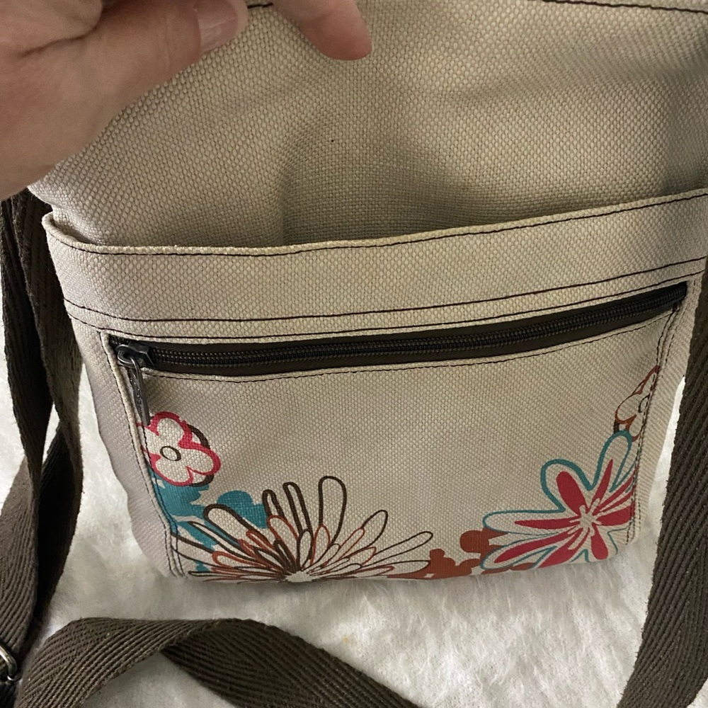 Thirty One Crossbody bag Multiple zippers and Adjustable Strap - Picture 7 of 7